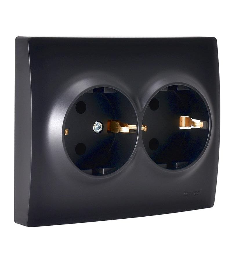 Розетка 2-м СП KARINA термопласт с заземл. черн. бархат LEZARD 707-4200-127B
Розетка 2-м СП KARINA термопласт с заземл. черн. бархат LEZARD 707-4200-127B