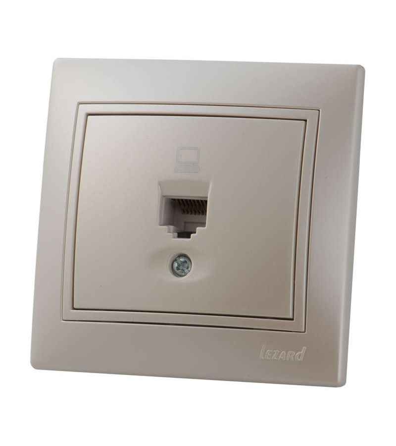 Розетка компьютерная 1-м СП Мира RJ45 жемчуж. бел. перламутр LEZARD 701-3030-139
Розетка компьютерная 1-м СП Мира RJ45 жемчуж. бел. перламутр LEZARD 701-3030-139