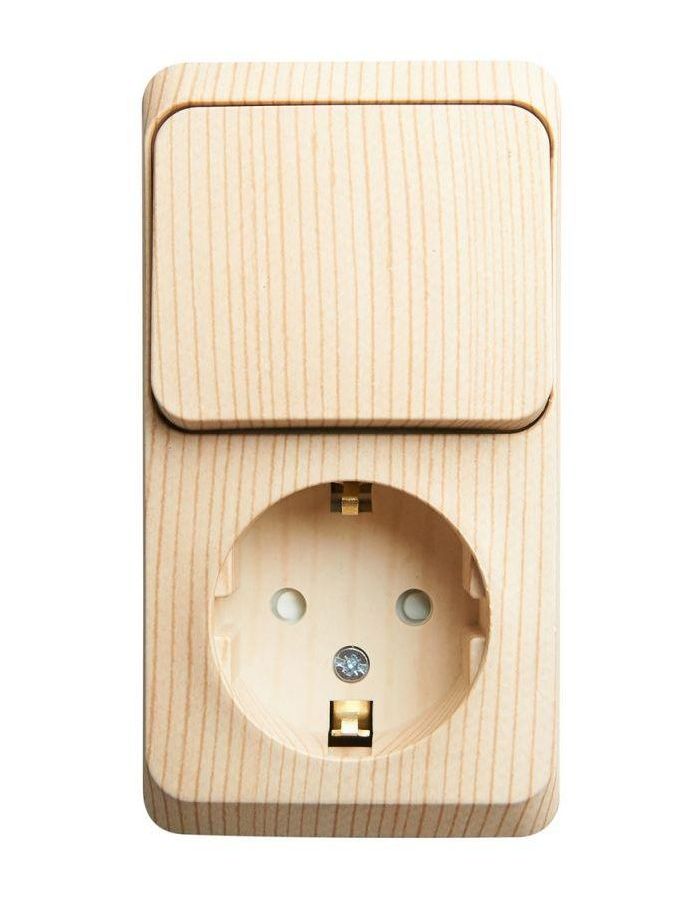 Блок ОП Этюд (1-м розетка с заземл. защ. шторки + 1-кл. выкл.) сосна SchE BPA16-201D
Блок ОП Этюд (1-м розетка с заземл. защ. шторки + 1-кл. выкл.) сосна SchE BPA16-201D