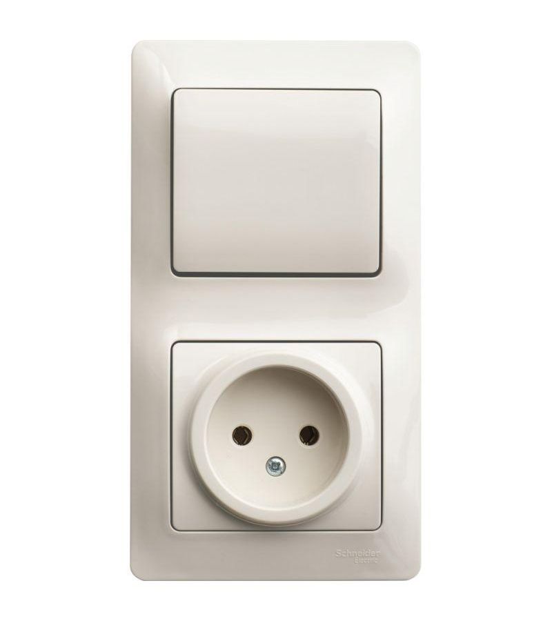 Блок комбинированный GLOSSA розетка + выкл. 1-кл. беж. SchE GSL000260
Блок комбинированный GLOSSA розетка + выкл. 1-кл. беж. SchE GSL000260