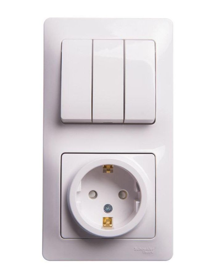 Блок комбинированный GLOSSA розетка защ. шторки с заземл. + выкл. 3-кл. бел. SchE GSL000178
Блок комбинированный GLOSSA розетка защ. шторки с заземл. + выкл. 3-кл. бел. SchE GSL000178