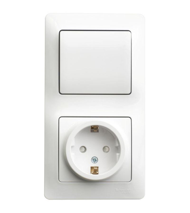 Блок комбинированный GLOSSA розетка защ. шторки с заземл.+ выкл. 1-кл. бел. SchE GSL000170
Блок комбинированный GLOSSA розетка защ. шторки с заземл.+ выкл. 1-кл. бел. SchE GSL000170