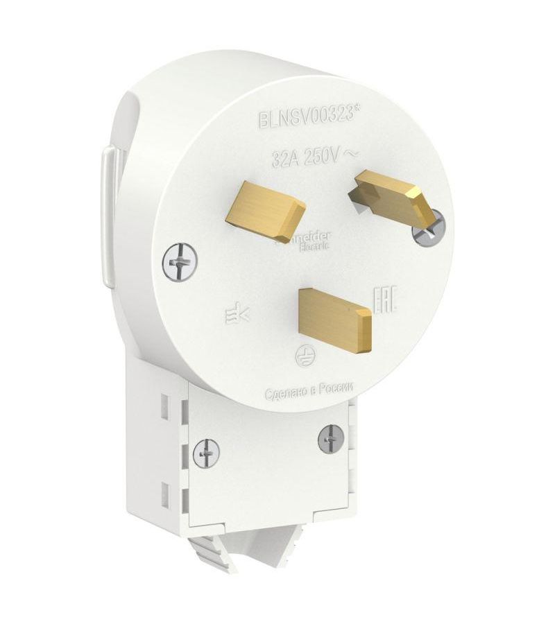 Вилка силовая СП BLANCA 2P+N 32А 250В бел. SchE BLNSV003231
Вилка силовая СП BLANCA 2P+N 32А 250В бел. SchE BLNSV003231