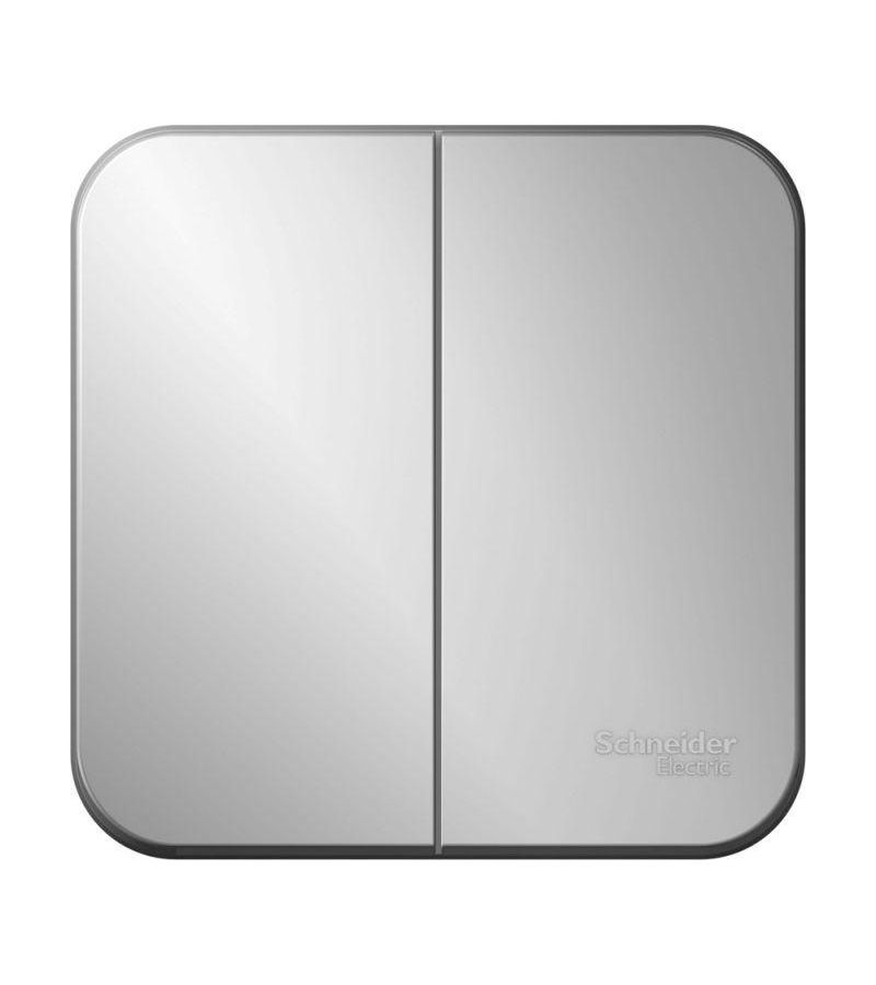 Выключатель 2-кл. ОП Blanca 10А IP20 (сх. 5) 250В с изолир. пластиной алюм. SchE BLNVA105013
Выключатель 2-кл. ОП Blanca 10А IP20 (сх. 5) 250В с изолир. пластиной алюм. SchE BLNVA105013