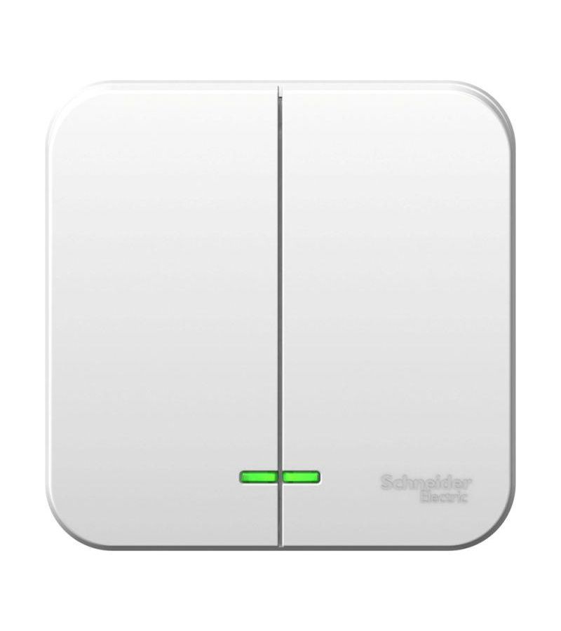 Выключатель 2-кл. ОП Blanca 10А IP20 (сх. 5) 250В с подсветкой с изолир. пластиной бел. SchE BLNVA105111
Выключатель 2-кл. ОП Blanca 10А IP20 (сх. 5) 250В с подсветкой с изолир. пластиной бел. SchE BLNVA105111