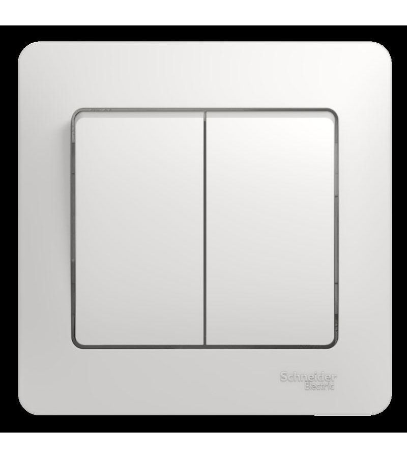 Выключатель 2-кл. СП Glossa 10А IP20 (сх. 5) 10AX в сборе бел. SchE GSL000152
Выключатель 2-кл. СП Glossa 10А IP20 (сх. 5) 10AX в сборе бел. SchE GSL000152