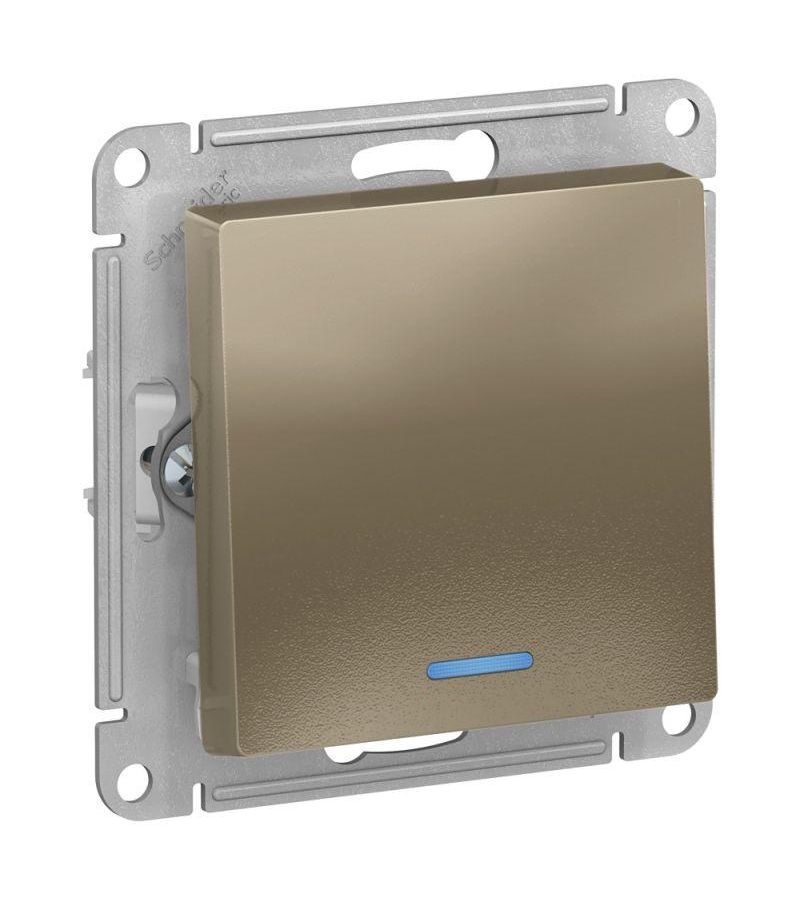 Механизм выключателя 1-кл. СП AtlasDesign 10А IP20 (сх. 1а) 10AX с подсветкой шампань SchE ATN000513
Механизм выключателя 1-кл. СП AtlasDesign 10А IP20 (сх. 1а) 10AX с подсветкой шампань SchE ATN000513