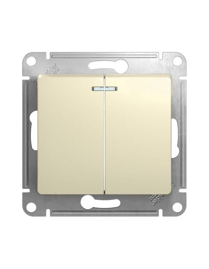 Механизм выключателя 2-кл. СП Glossa 10А IP20 (сх. 5а) 10AX с подсветкой беж. SchE GSL000253
Механизм выключателя 2-кл. СП Glossa 10А IP20 (сх. 5а) 10AX с подсветкой беж. SchE GSL000253