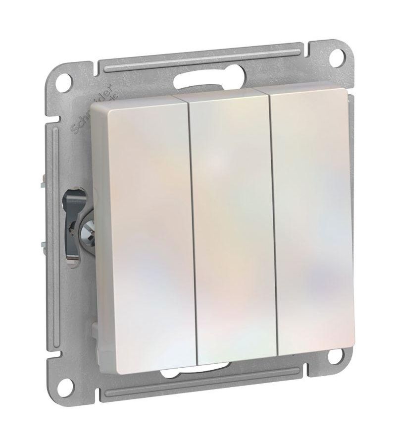 Механизм выключателя 3-кл. СП AtlasDesign 10А IP20 (сх. 1+1+1) 10AX жемчуж. SchE ATN000431
Механизм выключателя 3-кл. СП AtlasDesign 10А IP20 (сх. 1+1+1) 10AX жемчуж. SchE ATN000431