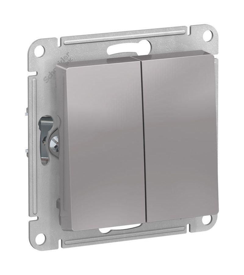 Механизм переключателя 2-кл. СП AtlasDesign 10А IP20 (сх. 6/2) 10AX алюм. SchE ATN000365
Механизм переключателя 2-кл. СП AtlasDesign 10А IP20 (сх. 6/2) 10AX алюм. SchE ATN000365