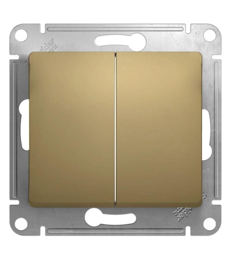 Механизм переключателя 2-кл. СП Glossa 10А IP20 (сх. 6/2) 10AX титан SchE GSL000465
Механизм переключателя 2-кл. СП Glossa 10А IP20 (сх. 6/2) 10AX титан SchE GSL000465