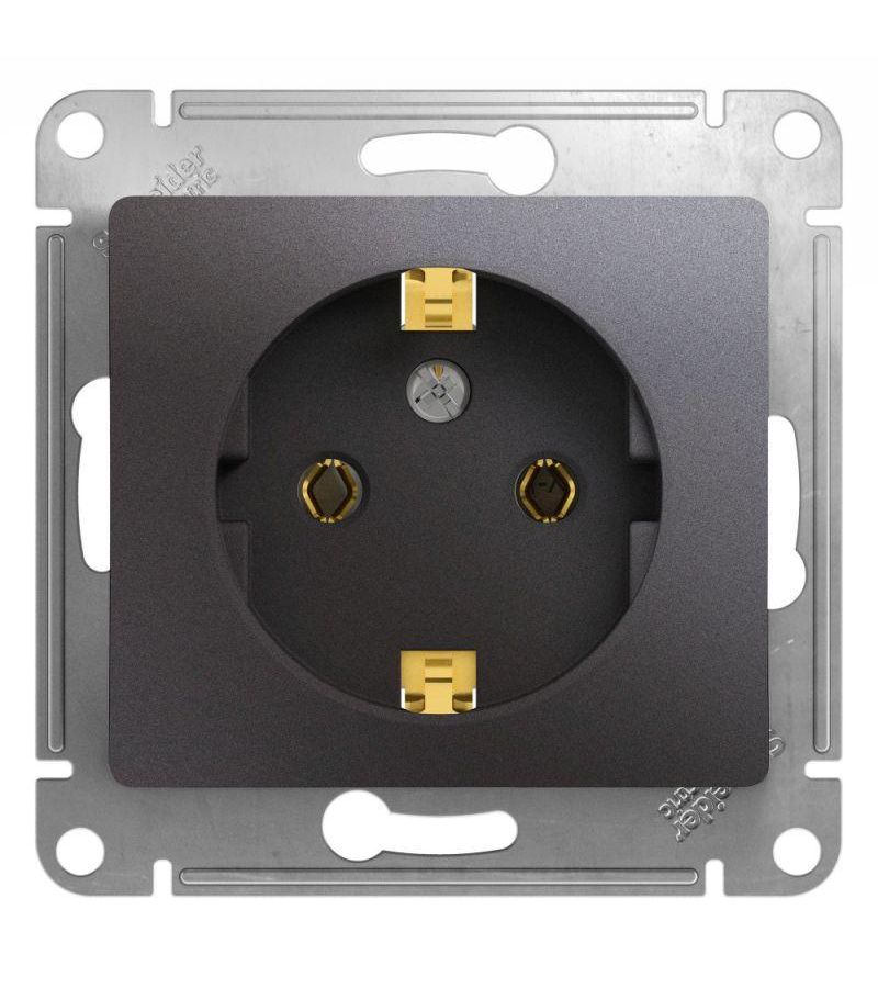 Механизм розетки 1-м Glossa 16А 250В с заземл. графит SchE GSL001343
Механизм розетки 1-м Glossa 16А 250В с заземл. графит SchE GSL001343