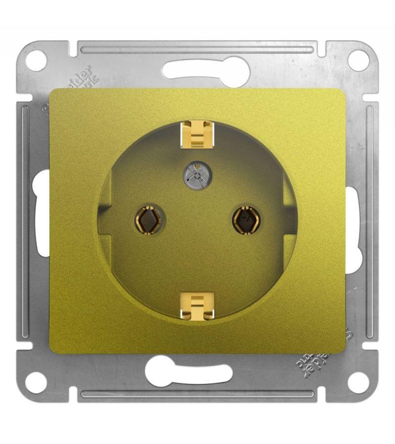 Механизм розетки 1-м Glossa 16А 250В с заземл. фисташк. SchE GSL001043
Механизм розетки 1-м Glossa 16А 250В с заземл. фисташк. SchE GSL001043