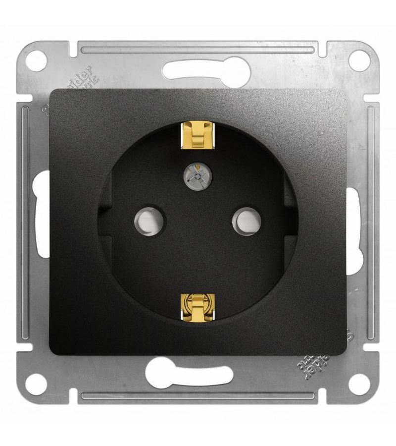 Механизм розетки 1-м Glossa 16А защ. шторки с заземл. антрацит SchE GSL000745
Механизм розетки 1-м Glossa 16А защ. шторки с заземл. антрацит SchE GSL000745