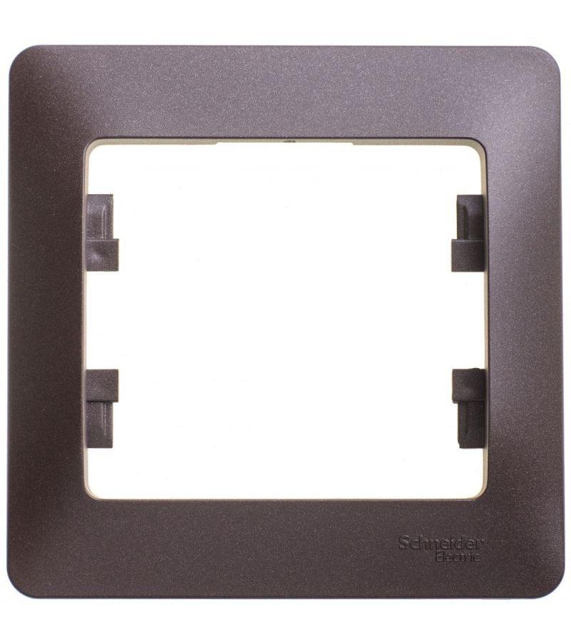 Рамка 1-м Glossa шоколад SchE GSL000801
Рамка 1-м Glossa шоколад SchE GSL000801