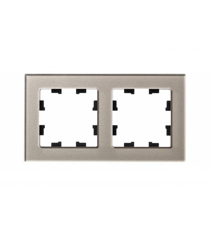 Рамка 2-м ATLASDESIGN NATURE стекло шампань SchE ATN320502
Рамка 2-м ATLASDESIGN NATURE стекло шампань SchE ATN320502