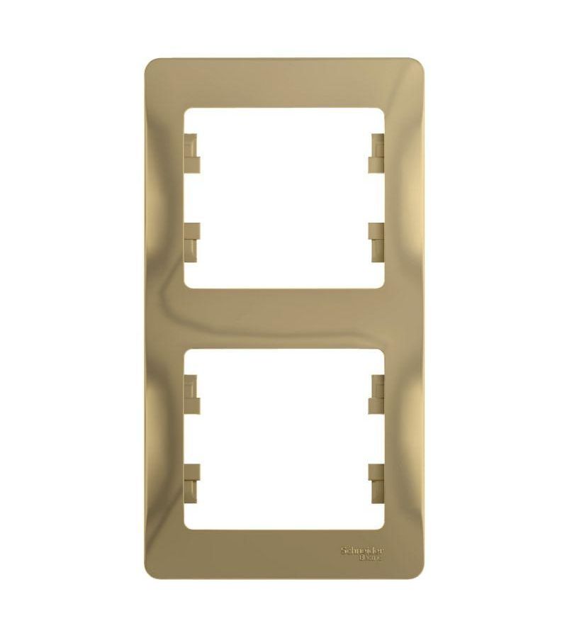 Рамка 2-м Glossa верт. титан SchE GSL000406
Рамка 2-м Glossa верт. титан SchE GSL000406