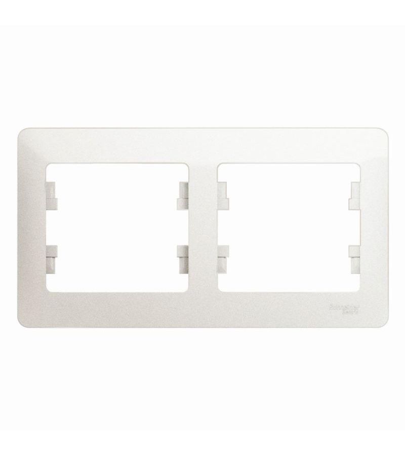 Рамка 2-м Glossa горизонт. перламутр SchE GSL000602
Рамка 2-м Glossa горизонт. перламутр SchE GSL000602