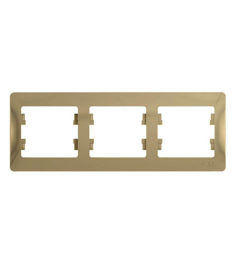 Рамка 3-м Glossa горизонт. титан SchE GSL000403
Рамка 3-м Glossa горизонт. титан SchE GSL000403