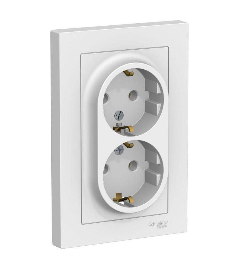 Розетка 2-м ATLAS DESIGN с заземл. 16А в сборе бел. SchE ATN000124
Розетка 2-м ATLAS DESIGN с заземл. 16А в сборе бел. SchE ATN000124