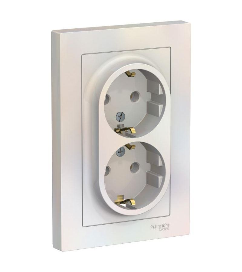 Розетка 2-м ATLAS DESIGN с заземл. 16А в сборе жемчуг SchE ATN000424
Розетка 2-м ATLAS DESIGN с заземл. 16А в сборе жемчуг SchE ATN000424