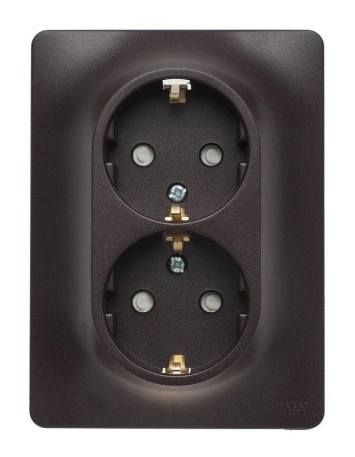 Розетка 2-м Glossa 16А защ. шторки с заземл. в сборе шоколад SchE GSL000826
Розетка 2-м Glossa 16А защ. шторки с заземл. в сборе шоколад SchE GSL000826