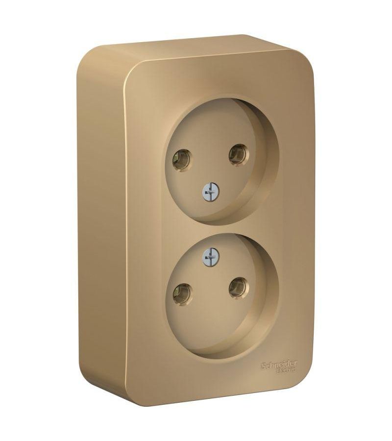 Розетка 2-м ОП BLANCA 16А 250В без шторок без заземл. изол. пласт. титан SchE BLNRA000214
Розетка 2-м ОП BLANCA 16А 250В без шторок без заземл. изол. пласт. титан SchE BLNRA000214