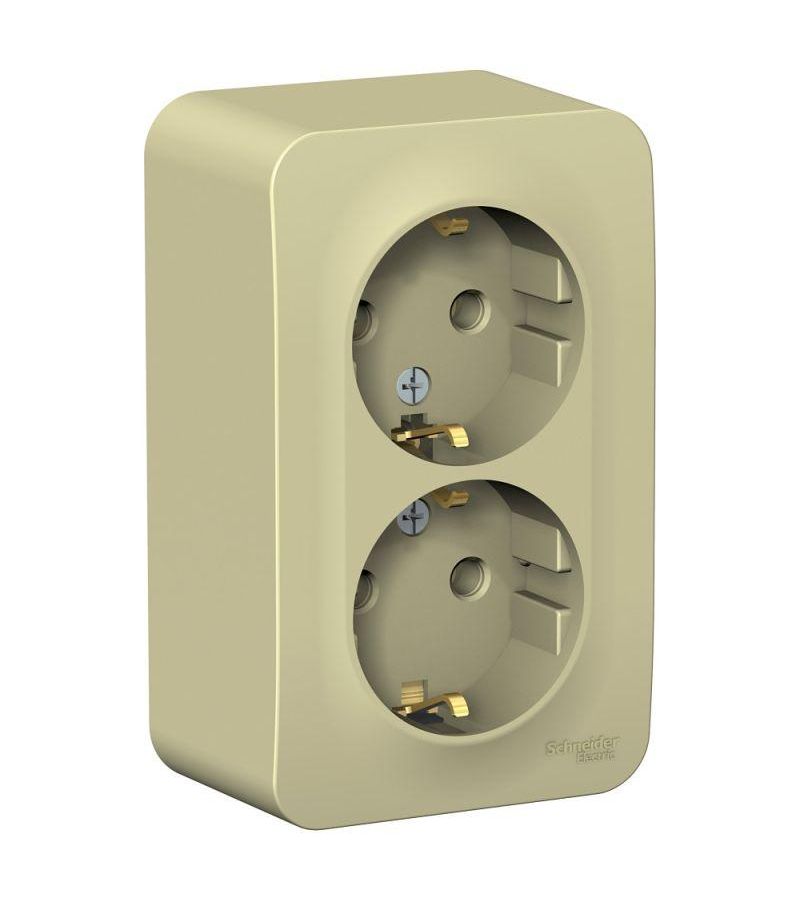 Розетка 2-м ОП BLANCA 16А 250В без шторок с заземл. изол. пласт. беж. SchE BLNRA010217
Розетка 2-м ОП BLANCA 16А 250В без шторок с заземл. изол. пласт. беж. SchE BLNRA010217