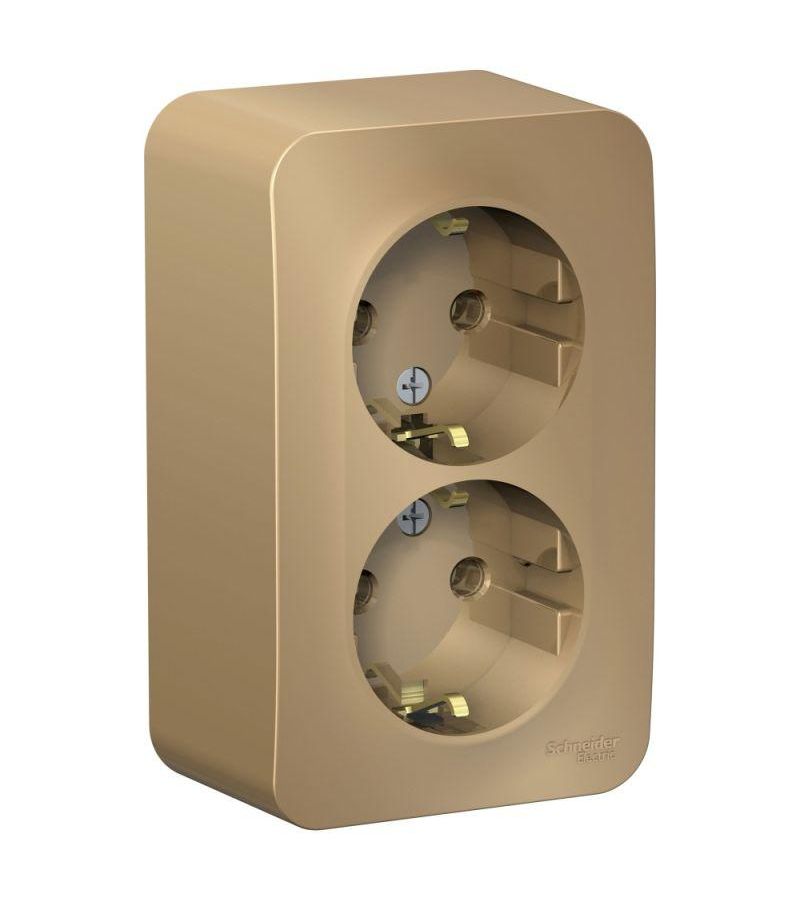 Розетка 2-м ОП BLANCA 16А 250В без шторок с заземл. изол. пласт. титан SchE BLNRA010214
Розетка 2-м ОП BLANCA 16А 250В без шторок с заземл. изол. пласт. титан SchE BLNRA010214