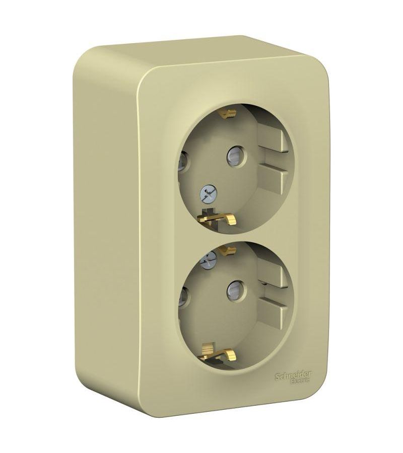 Розетка 2-м ОП BLANCA 16А 250В защ. шторки с заземл. изол. пласт. беж. SchE BLNRA011217
Розетка 2-м ОП BLANCA 16А 250В защ. шторки с заземл. изол. пласт. беж. SchE BLNRA011217