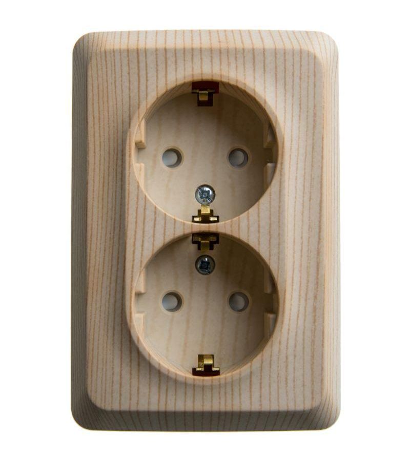 Розетка 2-м ОП Этюд 16А 250В угловая защ. шторки с заземл. сосна SchE PA16-108D
Розетка 2-м ОП Этюд 16А 250В угловая защ. шторки с заземл. сосна SchE PA16-108D