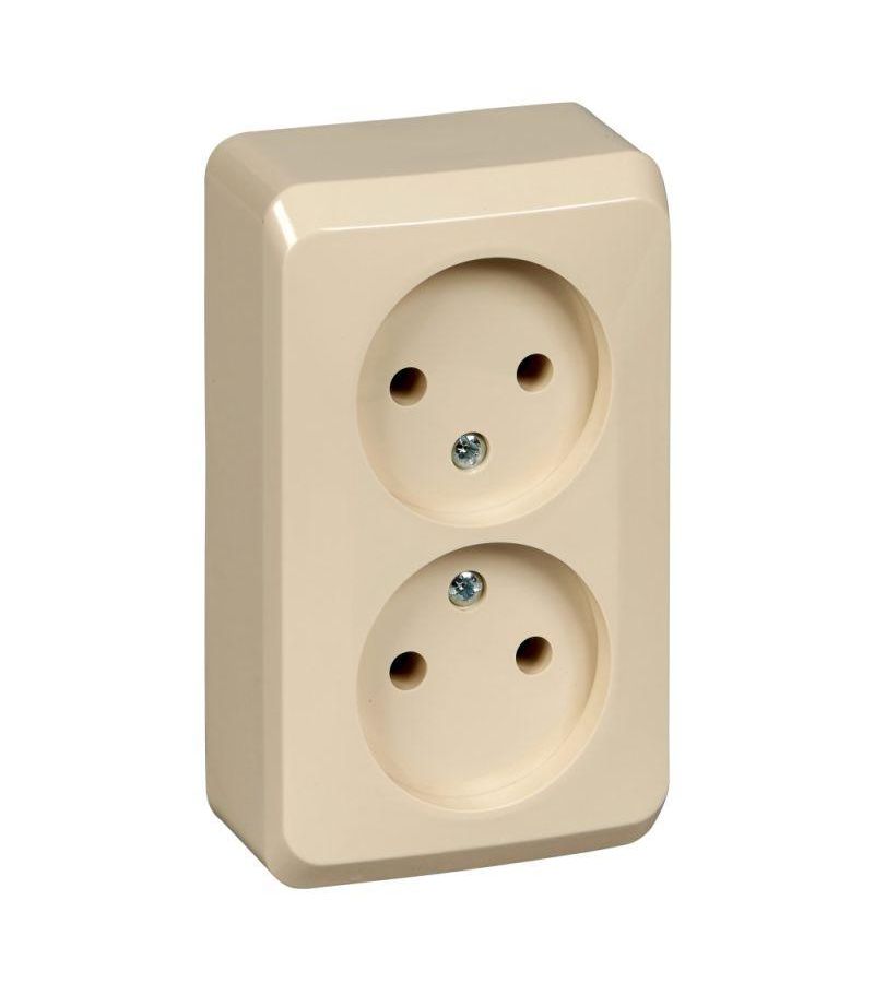 Розетка 2-м ОП Этюд 16А IP20 без заземл. крем. SchE PA16-005K
Розетка 2-м ОП Этюд 16А IP20 без заземл. крем. SchE PA16-005K