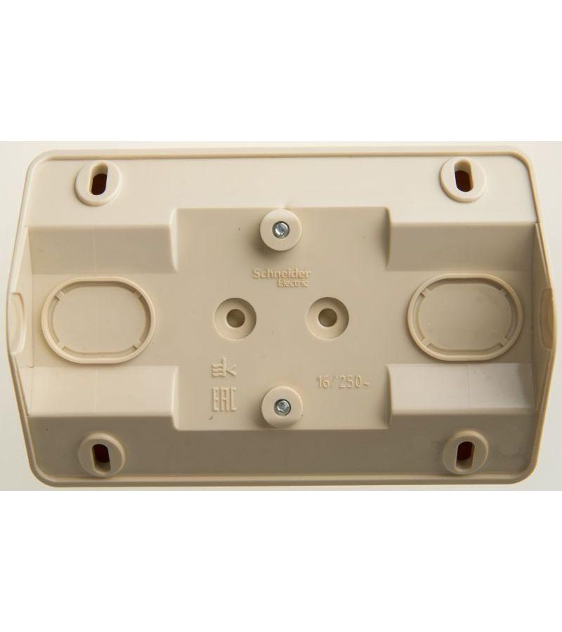 Розетка 2-м ОП Этюд 16А IP20 угловая без заземл. без защ. шторок крем. SchE PA16-105K
Розетка 2-м ОП Этюд 16А IP20 угловая без заземл. без защ. шторок крем. SchE PA16-105K