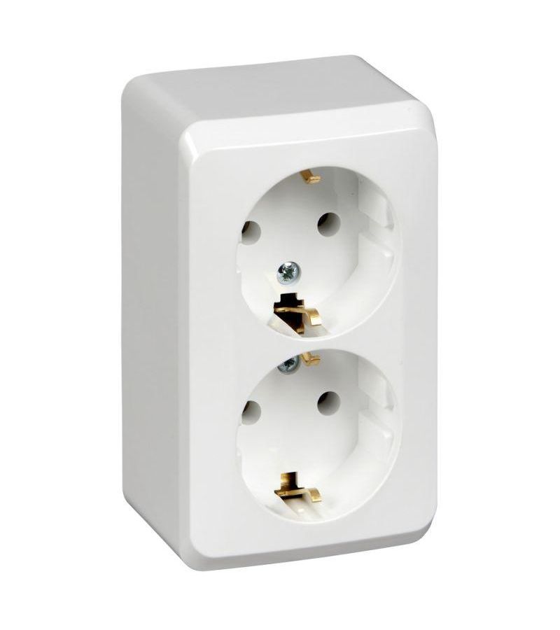 Розетка 2-м ОП Этюд 16А с заземл. бел. SchE PA16-007B
Розетка 2-м ОП Этюд 16А с заземл. бел. SchE PA16-007B