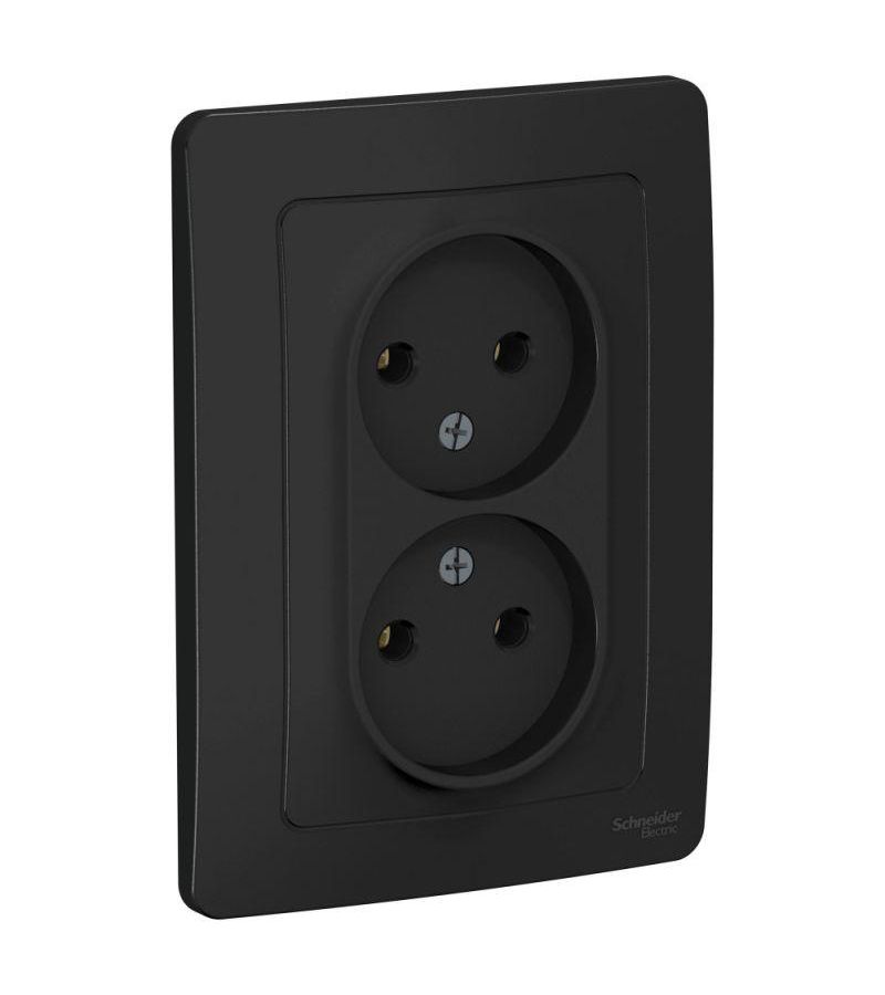 Розетка 2-м СП BLANCA 16А 250В без шторок без заземл. антрацит SchE BLNRS000026
Розетка 2-м СП BLANCA 16А 250В без шторок без заземл. антрацит SchE BLNRS000026