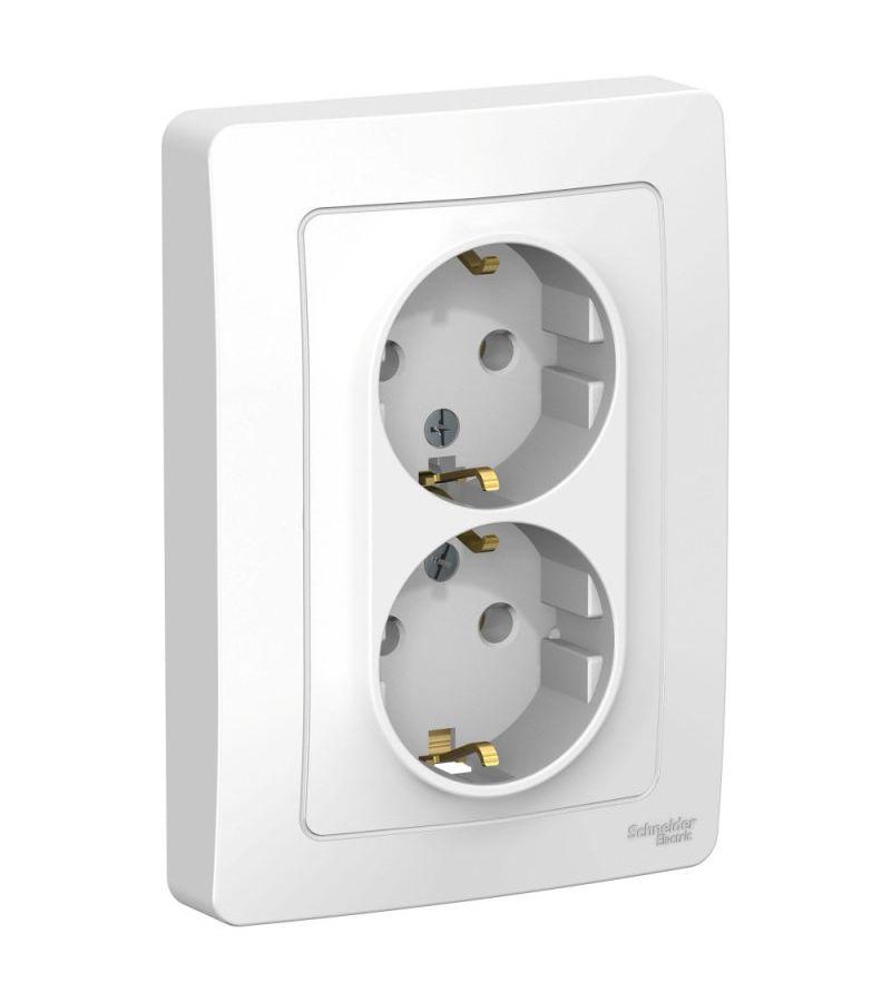 Розетка 2-м СП BLANCA 16А 250В без шторок с заземл. бел. SchE BLNRS001021
Розетка 2-м СП BLANCA 16А 250В без шторок с заземл. бел. SchE BLNRS001021