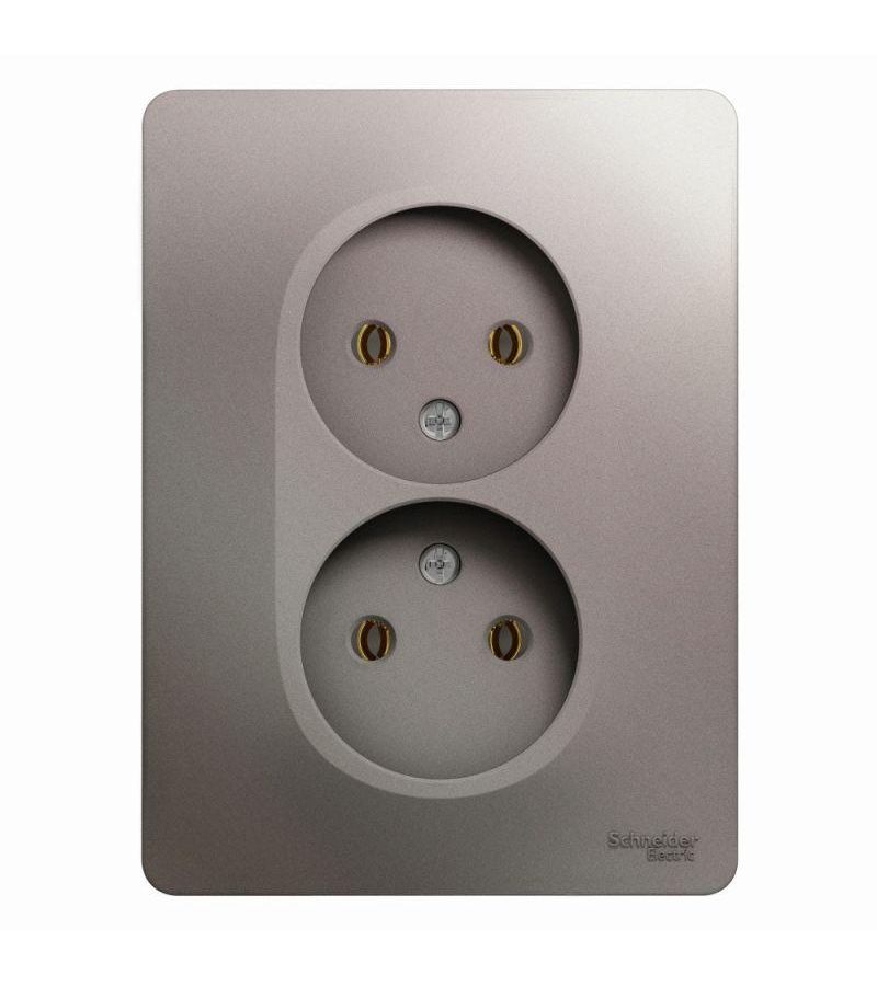 Розетка 2-м СП Glossa 16А IP20 без заземл. в сборе платина SchE GSL001220
Розетка 2-м СП Glossa 16А IP20 без заземл. в сборе платина SchE GSL001220