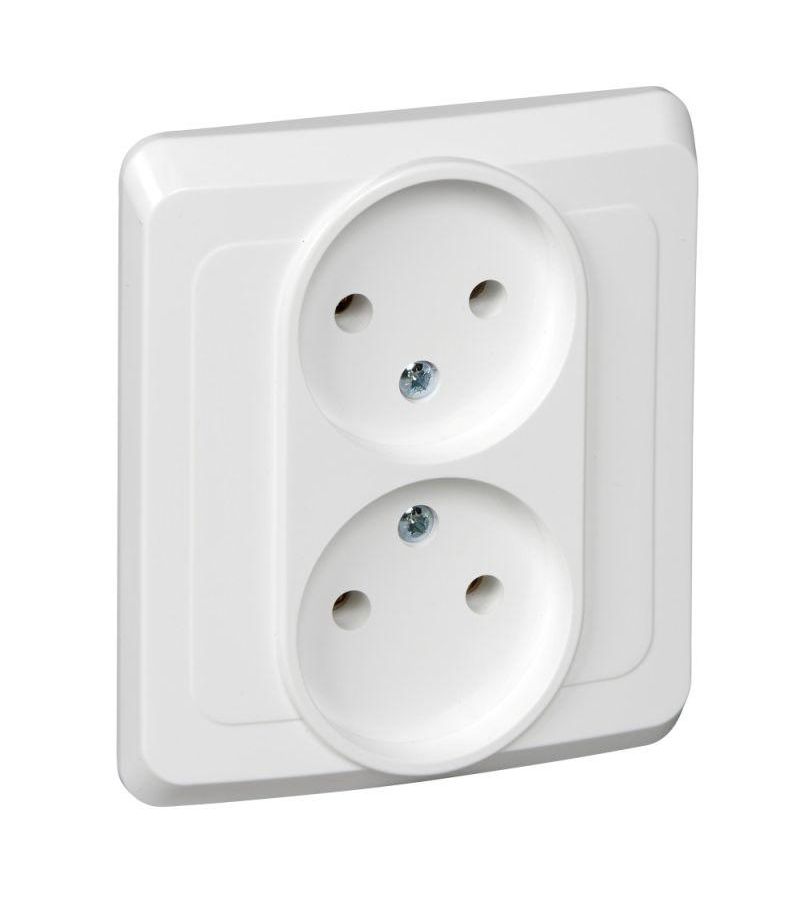 Розетка 2-м СП Этюд 16А IP20 без заземл. бел. SchE PC16-005B
Розетка 2-м СП Этюд 16А IP20 без заземл. бел. SchE PC16-005B