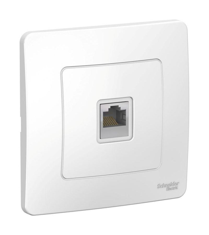Розетка компьютерная 1-м СП BLANCA RJ45 кат.5e бел. SchE BLNIS045001
Розетка компьютерная 1-м СП BLANCA RJ45 кат.5e бел. SchE BLNIS045001