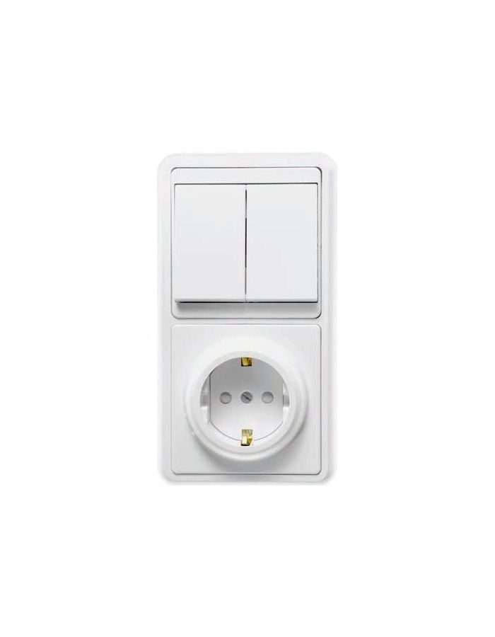 Блок БКВР-035 Бэлла (2-кл. выкл. + евророзетка с защ. шторками) бел. Кунцево 5835
Блок БКВР-035 Бэлла (2-кл. выкл. + евророзетка с защ. шторками) бел. Кунцево 5835