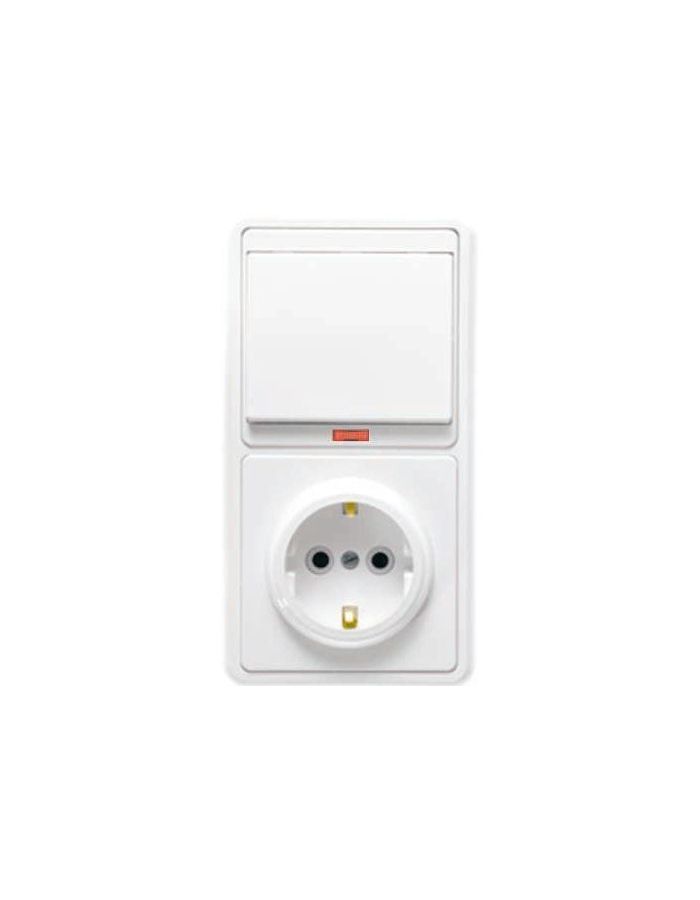 Блок БКВР-056 Бэлла (1-кл. выкл. с подсветкой + розетка с заземл.) бел. Кунцево 5821
Блок БКВР-056 Бэлла (1-кл. выкл. с подсветкой + розетка с заземл.) бел. Кунцево 5821