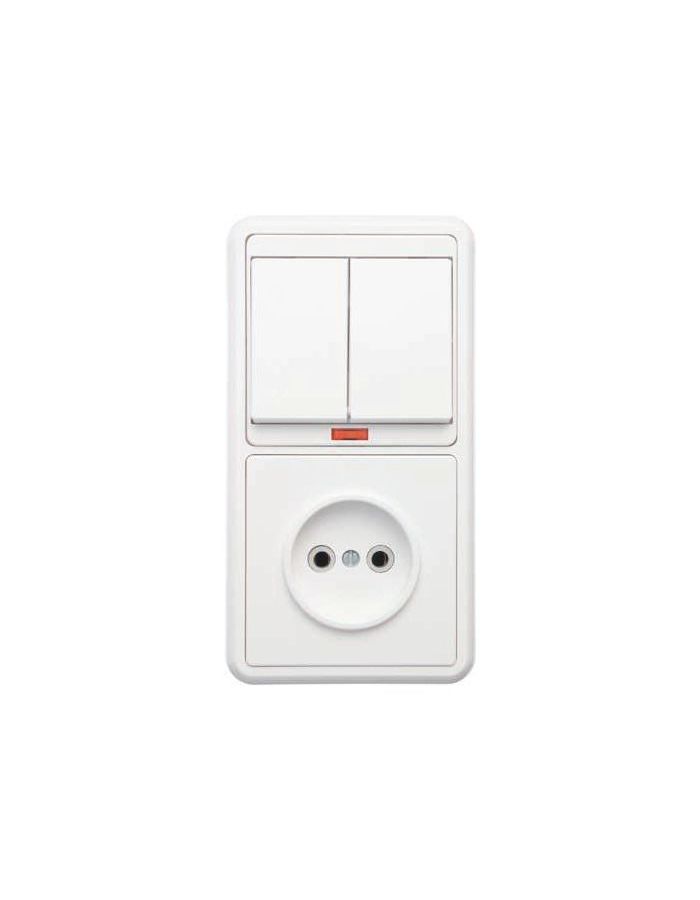 Блок БКВР-213 Бэлла (2-кл. выкл. с инд. + розетка) бел. Кунцево 5829
Блок БКВР-213 Бэлла (2-кл. выкл. с инд. + розетка) бел. Кунцево 5829