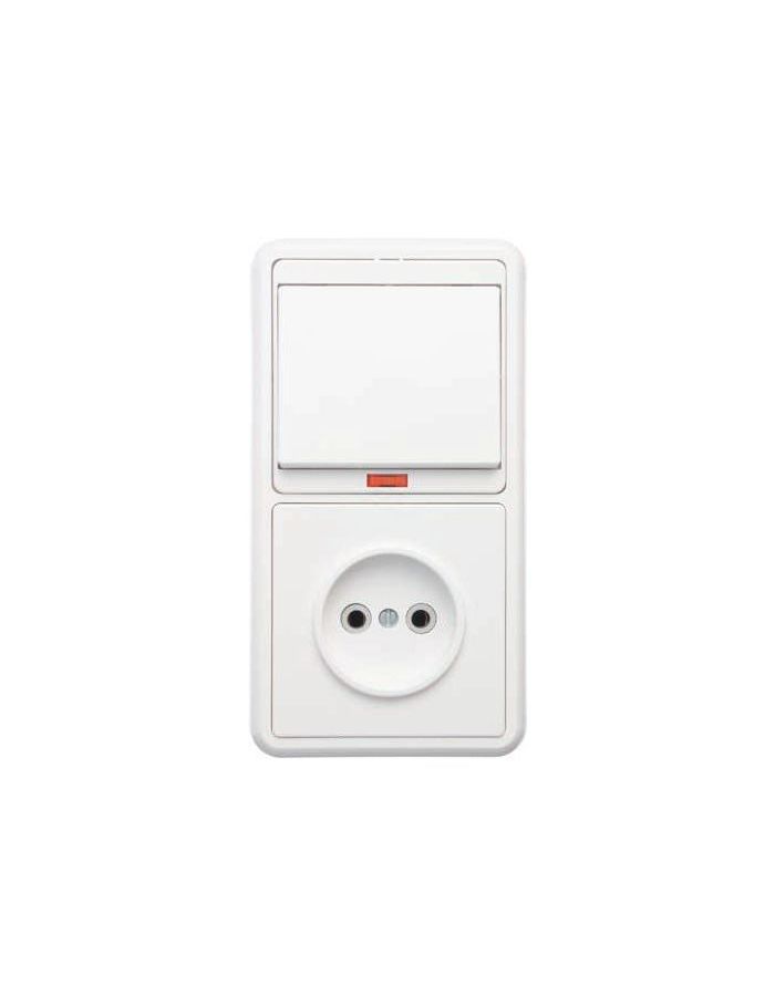 Блок БКВР-214 Бэлла (1-кл. выкл. с инд. + розетка) бел. Кунцево 5817
Блок БКВР-214 Бэлла (1-кл. выкл. с инд. + розетка) бел. Кунцево 5817