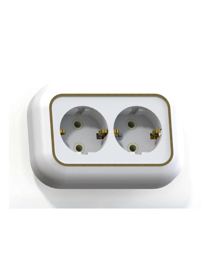 Розетка 2-м СП Валентина РС16-830 с заземл. бел./зол. Кунцево 5448
Розетка 2-м СП Валентина РС16-830 с заземл. бел./зол. Кунцево 5448