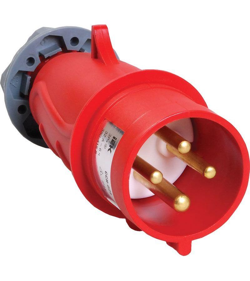 Вилка эл. каб. 32А 3P+PE 380В IP44 MAGNUM ССИ-024 ИЭК PSN02-032-4
Вилка эл. каб. 32А 3P+PE 380В IP44 MAGNUM ССИ-024 ИЭК PSN02-032-4