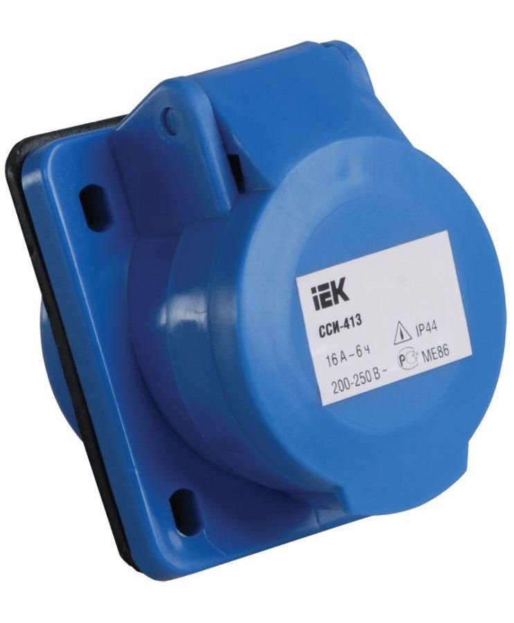 Розетка СП 16А 220В 2P+E ССИ-413 IP44 ИЭК PSR41-016-3
Розетка СП 16А 220В 2P+E ССИ-413 IP44 ИЭК PSR41-016-3