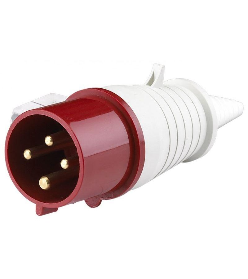 Вилка эл. каб. 32А 3P+E+N 380В тип. роз. 025 IP44 SchE 26006DEK
Вилка эл. каб. 32А 3P+E+N 380В тип. роз. 025 IP44 SchE 26006DEK