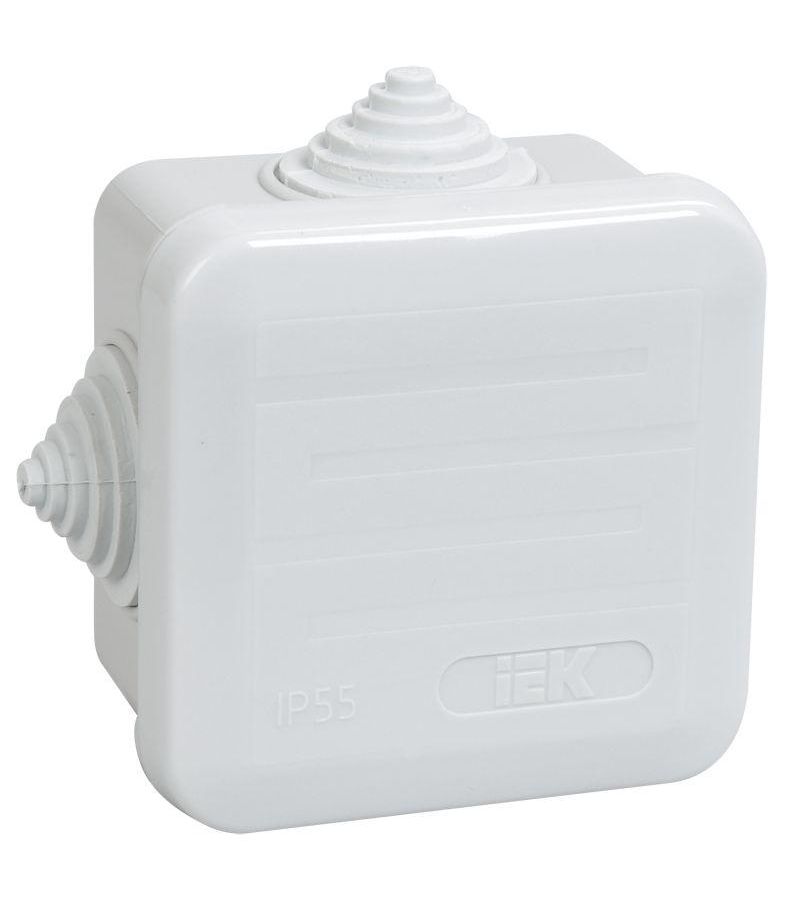 Коробка распаячная ОП 70х70х40 IP44 КМ41236 (4 гермоввода) ИЭК UKOZ11-070-070-040-K41-44
Коробка распаячная ОП 70х70х40 IP44 КМ41236 (4 гермоввода) ИЭК UKOZ11-070-070-040-K41-44