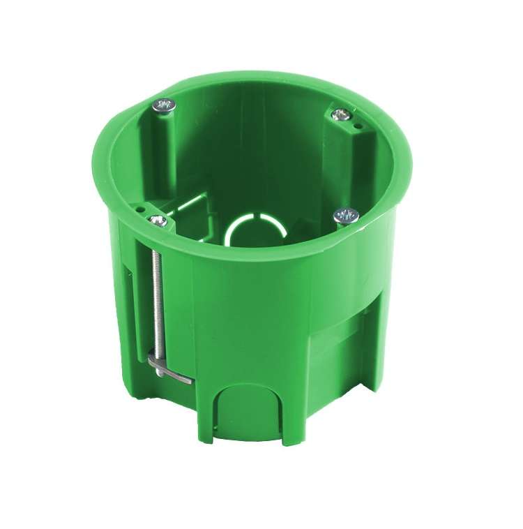 Коробка установочная СП 68х60 для гипсокарт. с метал. лапками HEGEL КУ1205
Коробка установочная СП 68х60 для гипсокарт. с метал. лапками HEGEL КУ1205