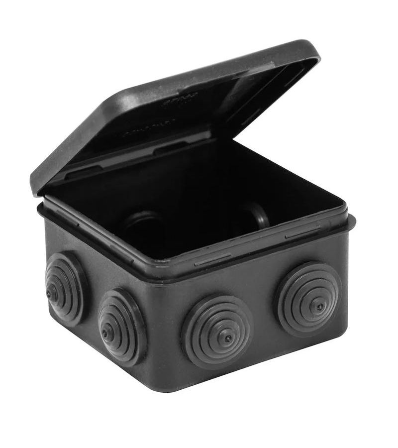 Коробка распределительная ОП 80х80х50мм (откид. крышка)УХЛ1 IP54 черн. Ruvinil 67040МЧ
Коробка распределительная ОП 80х80х50мм (откид. крышка)УХЛ1 IP54 черн. Ruvinil 67040МЧ